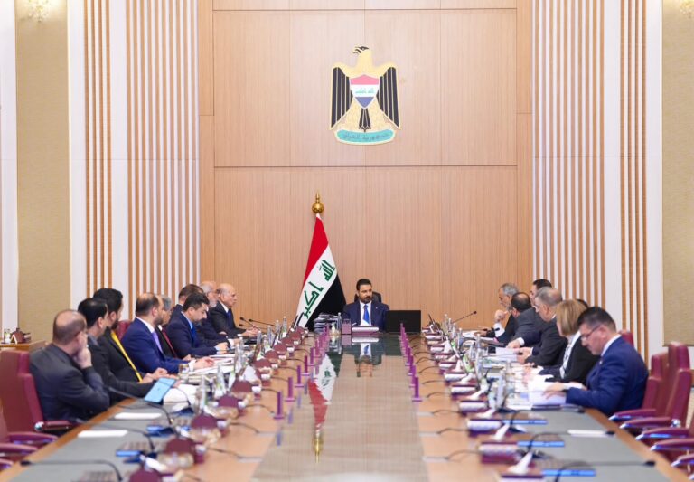 رئيس مجلس الوزراء، علي فالح الزيدي، يترأس الجلسة الاعتيادية السابعة لمجلس الوزراء العراقي في بغداد