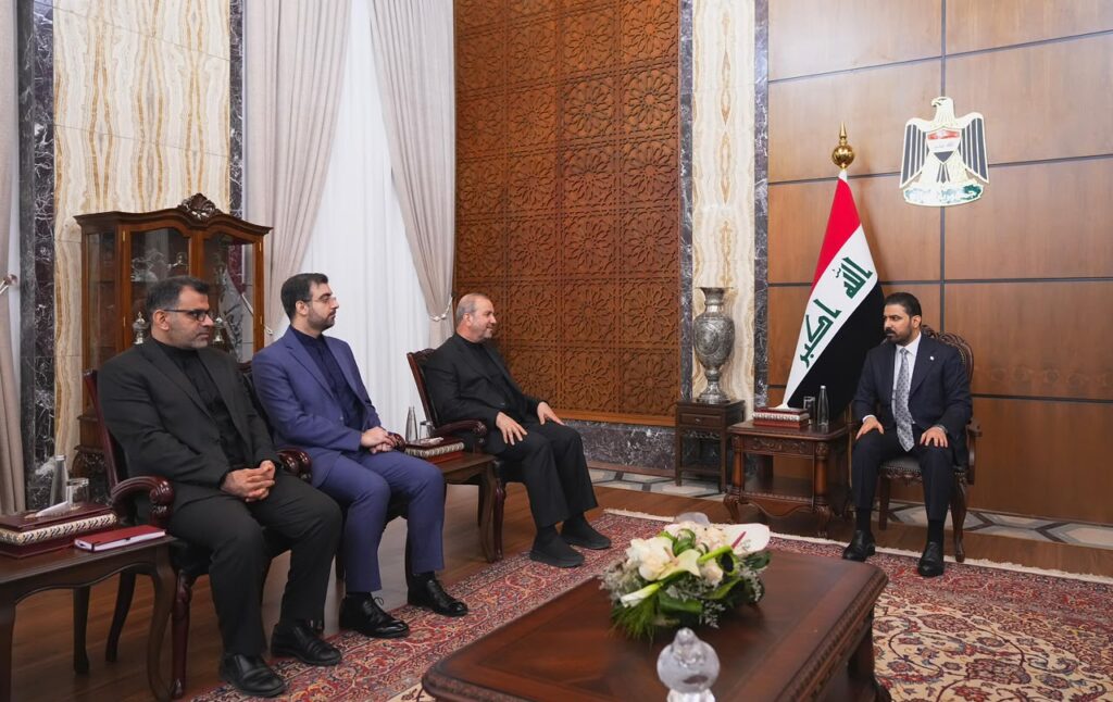 الزيدي يستقبل سفير الجمهورية الإسلامية الإيرانية لدى العراق
